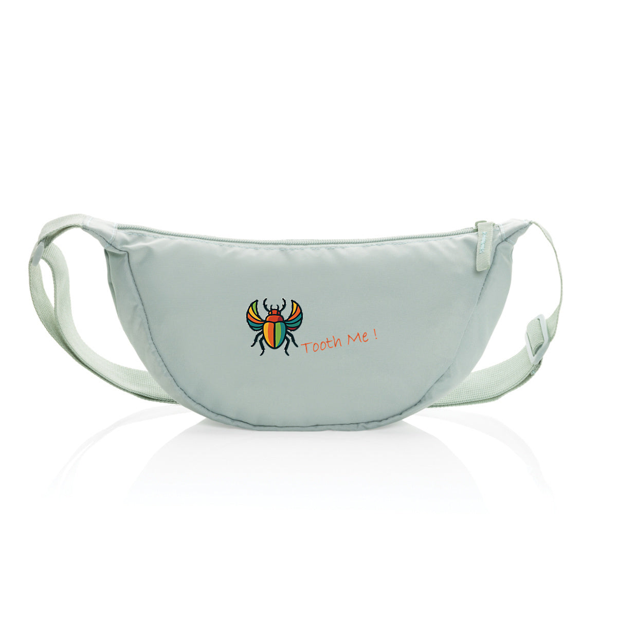 Sac banane Tooth Me en polyester recyclé - face_2